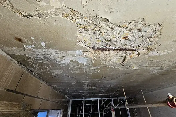 Spalling Concrete Ceilings